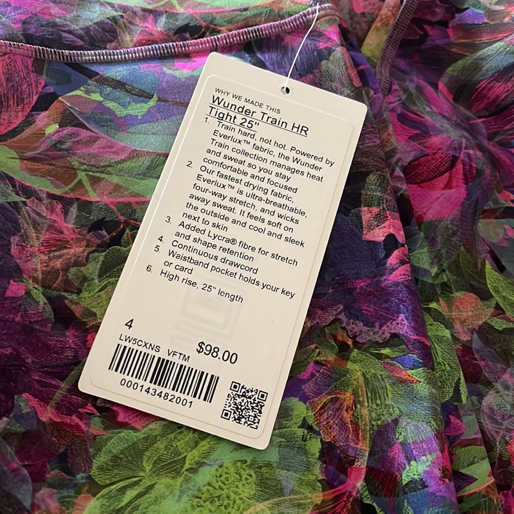 Wunder Train HR Tight 25” - Picture 5 of 6